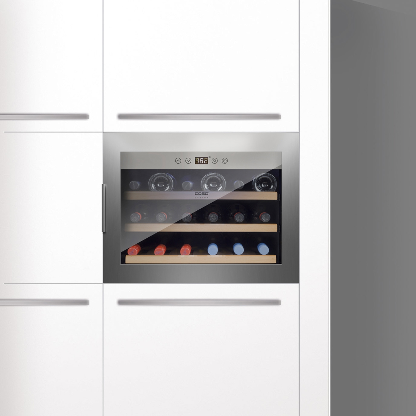 CASO Winesafe 18 EB inox beépíthető borhűtő - Image 6