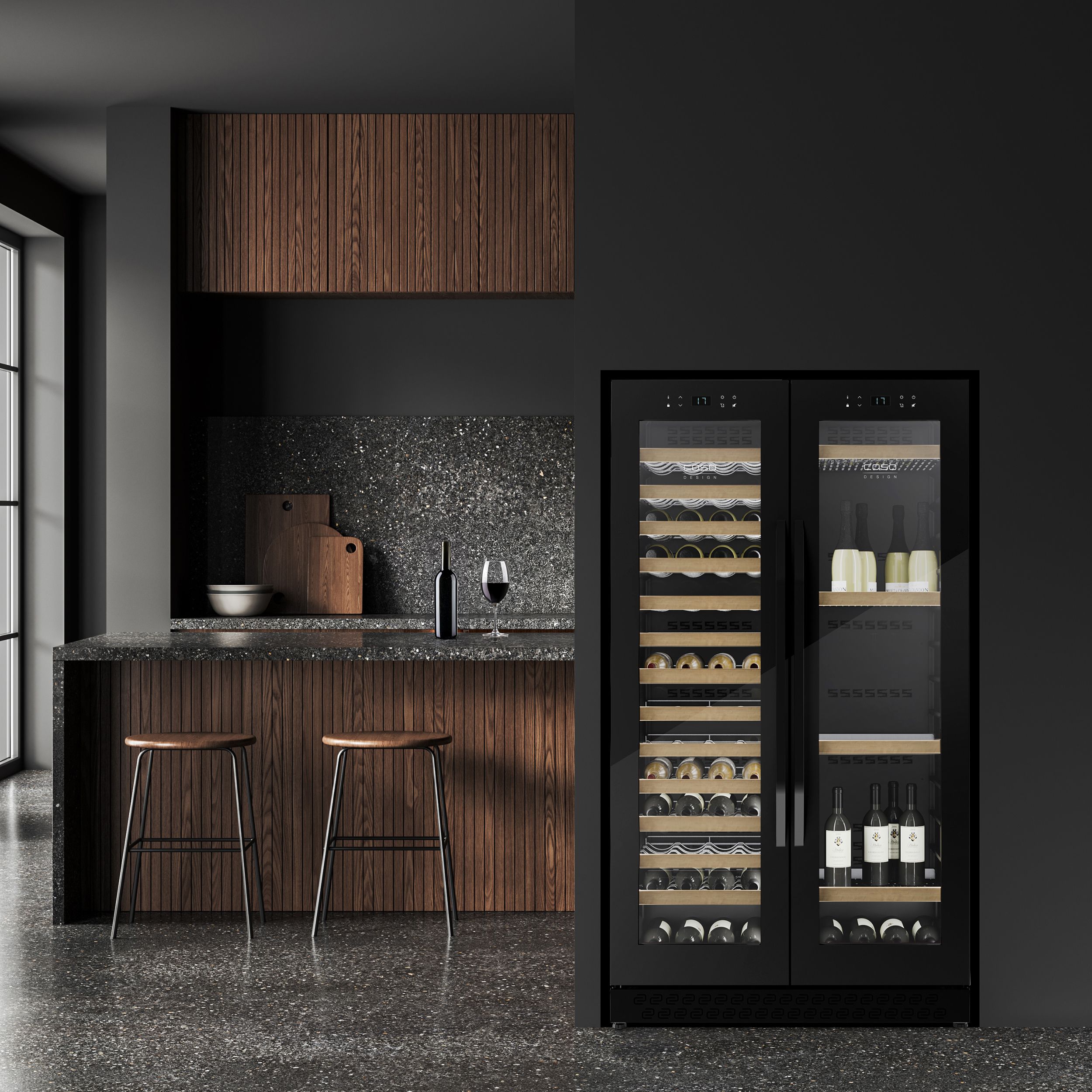CASO WineChef Duo 122 Black borhűtő - Image 10
